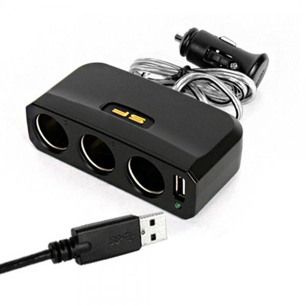 SF739 USB 3구 차량용 멀티소켓 차량용