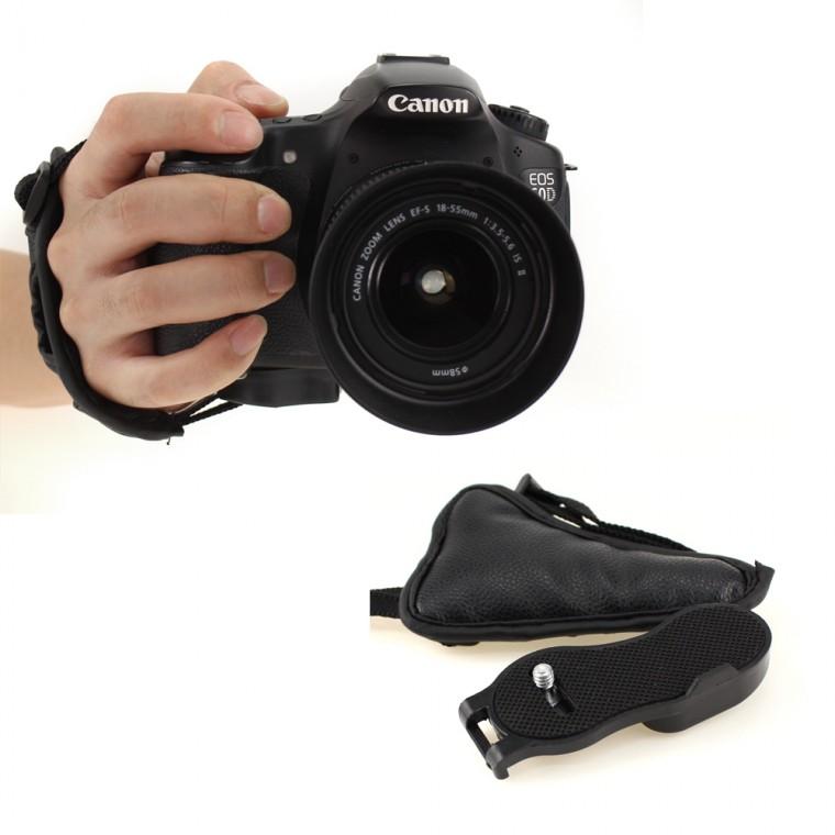 DSLR 카메라 핸드 손목 가죽 스트랩 그립 펜탁스 호환