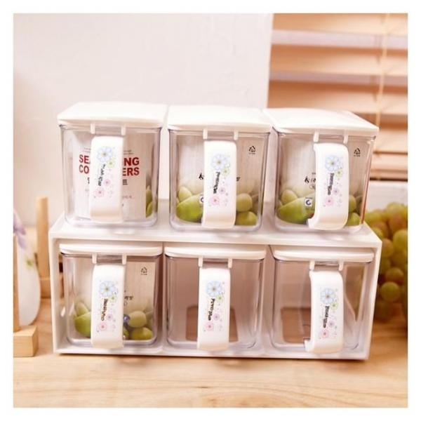페러스-밀폐양념세트6P W