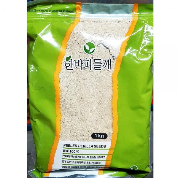 식재료 한식품 박피 들깨 1Kg X10