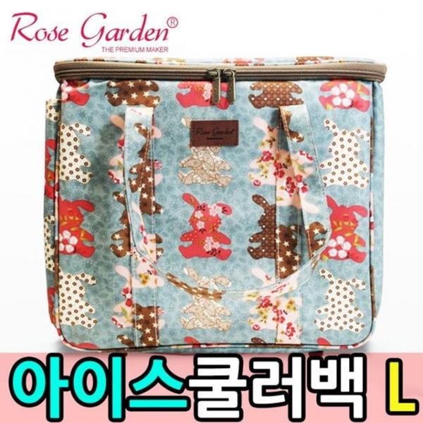 국내생산 로즈가든 쿨러백 L 보냉 가방 백 아이스박스