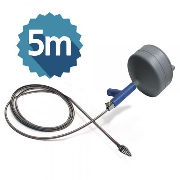관통기통 스네이크 스프링 뚜러펑 5m 뚫어펑