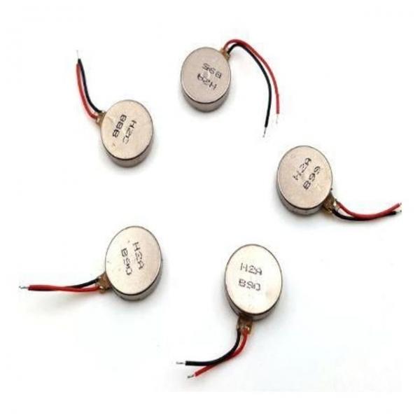 진동모터 DC1.5V-5V 마이크로 10mm 코인형 코어레스