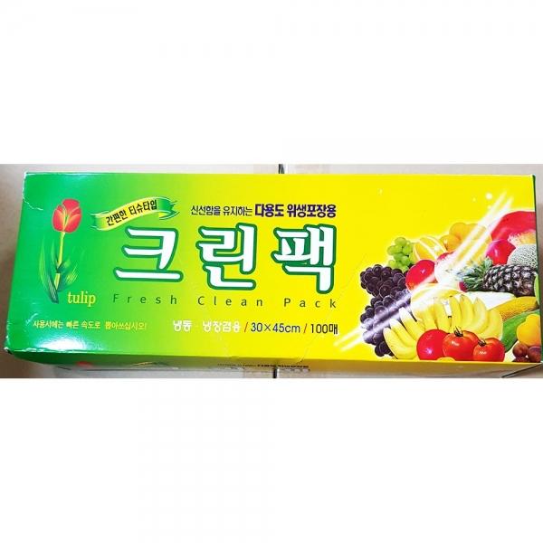 업소용 식당 주방 식자재 크린팩 대 30x45 100매