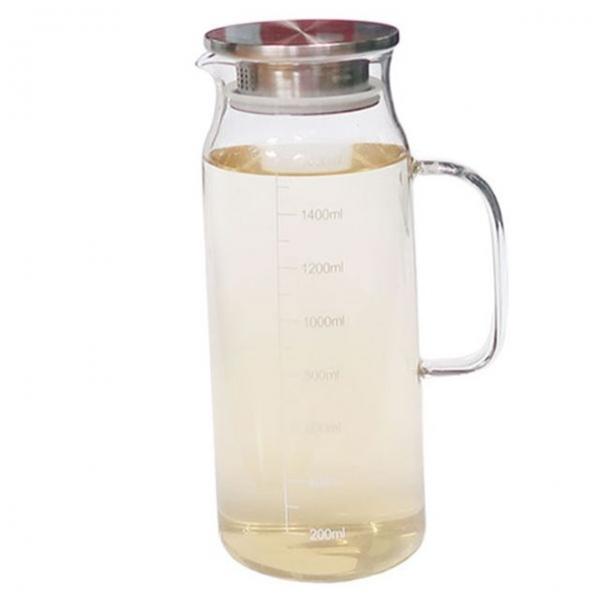 마카 물병 물통 가정 냉장고 물병 내열유리 보틀 1.6L