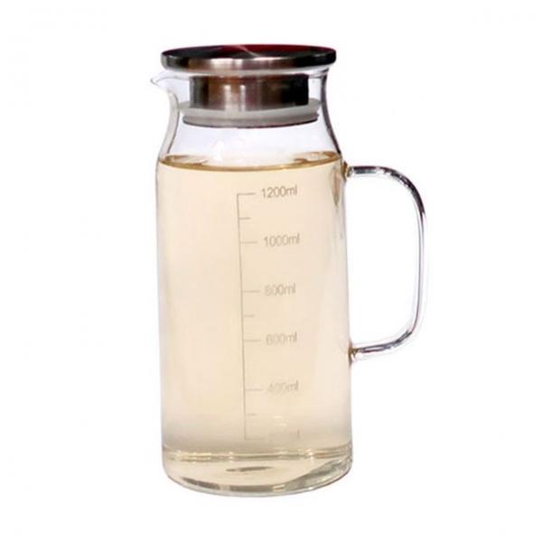 마카 물병 물통 가정 냉장고 물병 내열유리 보틀 1.2L