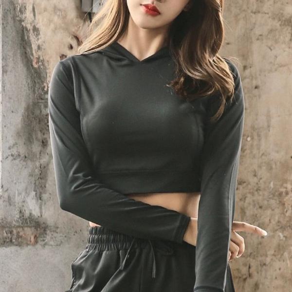 여자 필라테스 스포츠웨어 헬스 운동 S90 긴팔 요가복