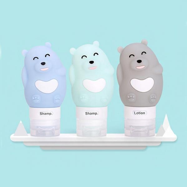 할인가 베어 실리콘공병 - 80ml 용기 밀폐 향수 샴