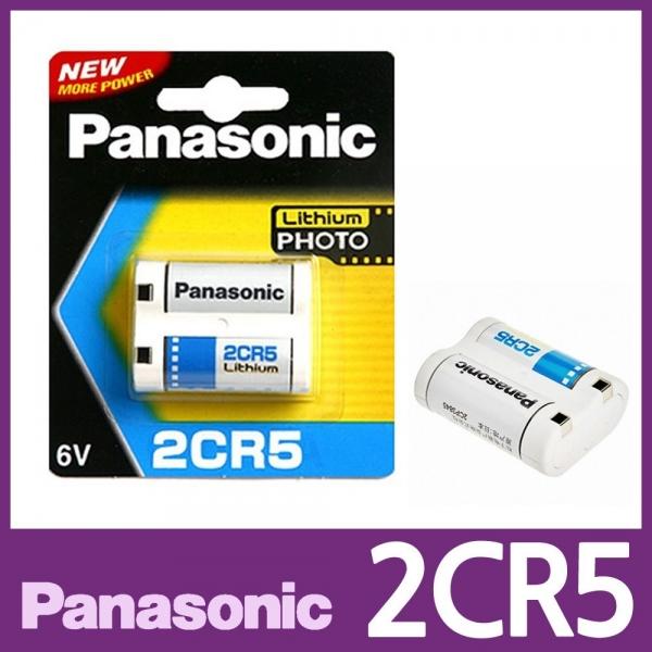 파나소닉 2CR5리튬 6V 카메라건전지 사진배