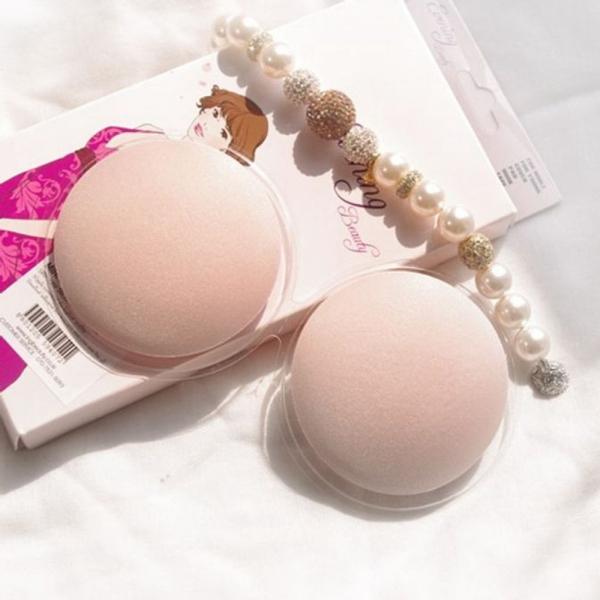 여자 미니 브라 패드 원형 속옷 볼륨업 뽕브라 패치