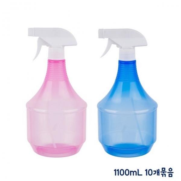 점보 분무기 1100mL(1.1리터) 10개묶음(색상혼합)