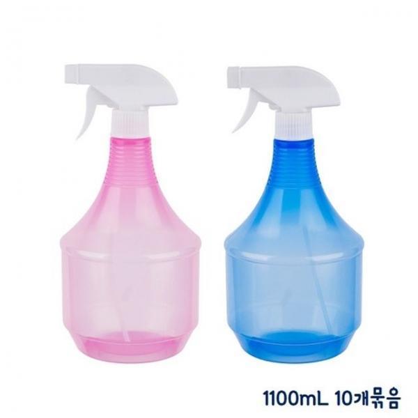점보 분무기 1100mL(1.1리터) 10개묶음(색상혼합)