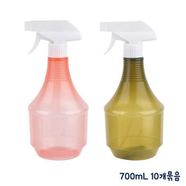 컬러 분무기 700mL 10개묶음(색상혼합)