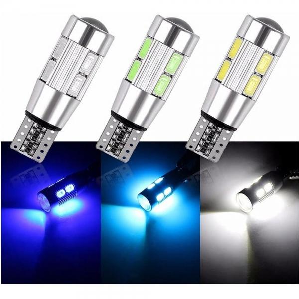 T10 LED 전구 실내등 주차 번호판 12V 트렁크등 미등