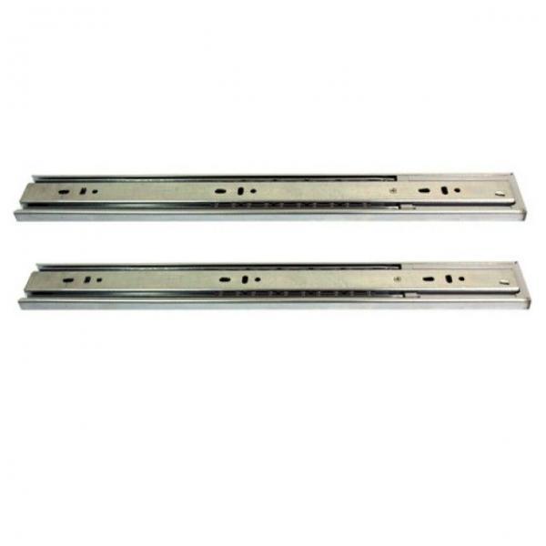 레일(손끼임방지 댐핑기능 3단 볼레일 폭45mm) 500mm