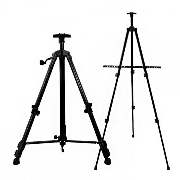 휴대용 3단 접이식 이젤 삼각 받침대 전시회 거치대
