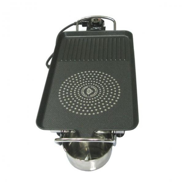 키친플라워 전기 그릴 불판 고기 불판 그릴팬 40cm