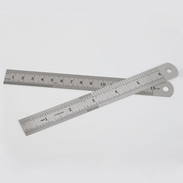 스틸자 15cm 150mm 철자 스텐 쇠 자 RD-10021