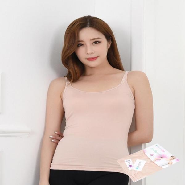 피팅감좋은 여성 끈런닝 여성속옷 3개 여자메리야스