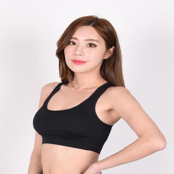 헬스 에어로빅 요가 스포츠 X자 끈 브라탑 시원한브라