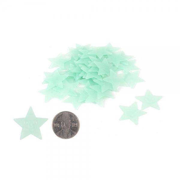 반짝반짝 빛나는 별 미니 야광별 스티커 50P X10개