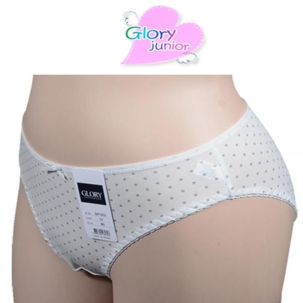 도트패턴 면스판 주니어 초등학생 삼각팬티 3개 10대