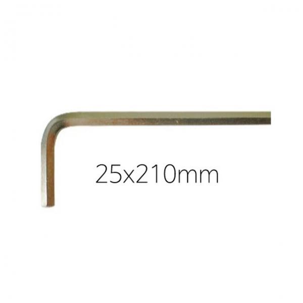 삼정정밀 육각 L렌치 25x210mm 고탄소공구강