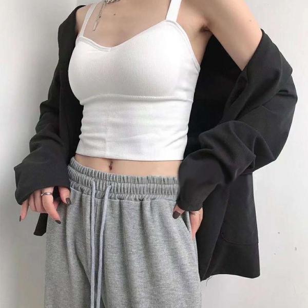 미드밴딩브라탑 여성속옷 스포츠 언더웨어 브라렛