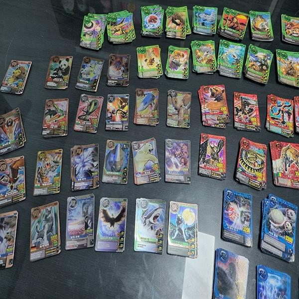 애니멀 카이저 게임 카드 1p 노말 레어 랜덤