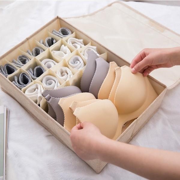 린넨 언더웨어 정리함