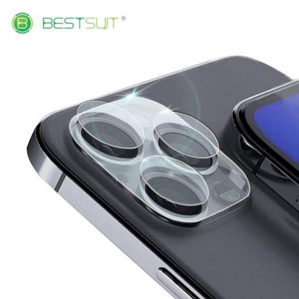 BESTSUIT 아이폰12카메라 풀글라스 투명유리 듀오필름