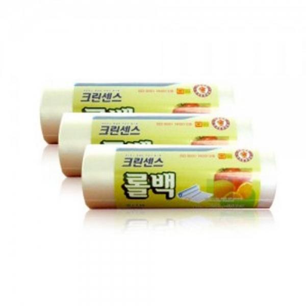 롤백 비닐 봉지 주방 일회용팩 비닐팩 35x45 500매