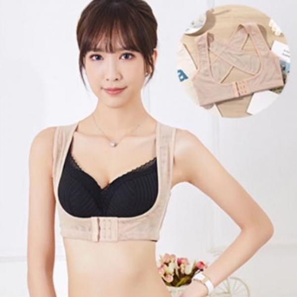 여자 여성 등보정 상체 몸매 S라인 보정 밴드 택 스킨