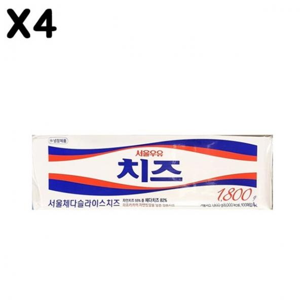 FK 체다슬라이스치즈(서울 1.8K)X4