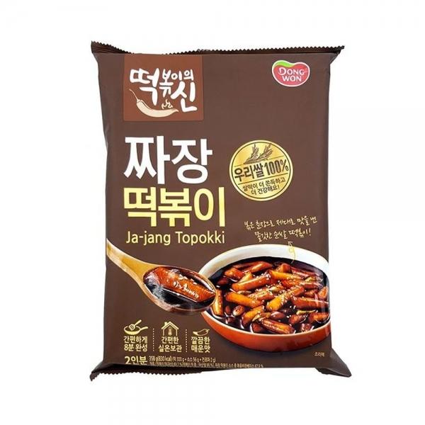 IN463 동원 떡볶이의 신 짜장떡볶이 358g