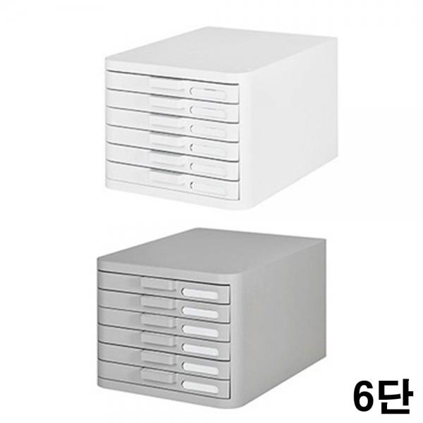 6단 손잡이 핑커홀 A4 서류 정리함 물건 소품 보관함
