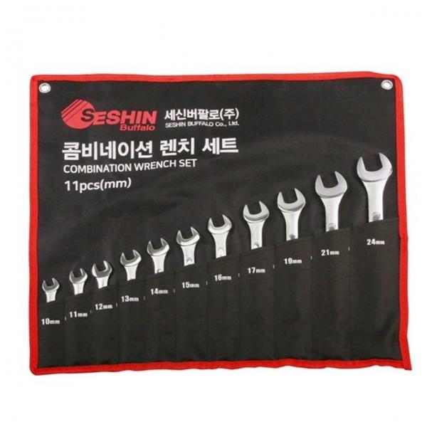 세신 콤비네이션렌치 세트 11pcs(mm)
