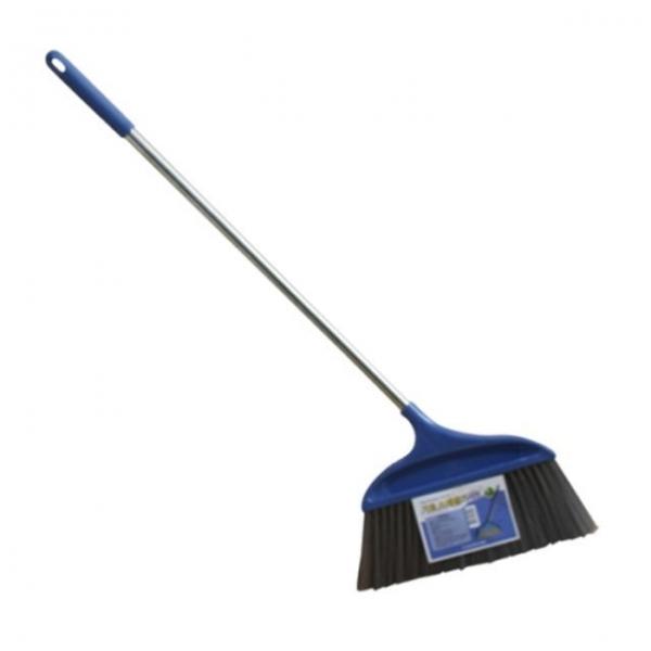 다용도 스테인레스 손잡이 빗자루 74cm