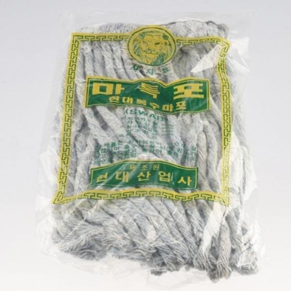 바닥청소용 청사 마포걸레 1P 리필용 바닥걸레