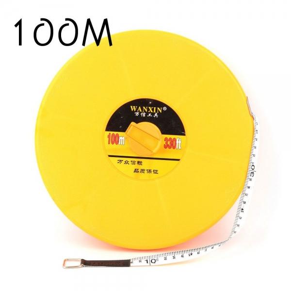 화이바 원형 다용도 산업용 줄자 100M 건축 공사 토목