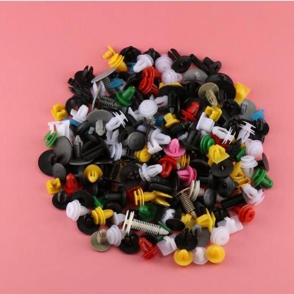 범퍼클립100pcs 플라스틱 혼합 자동차 범퍼 패스너
