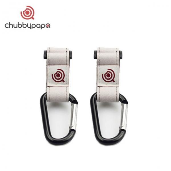 chubbypapa 유모차 핸들 다용도 가죽 멀티후크 버클