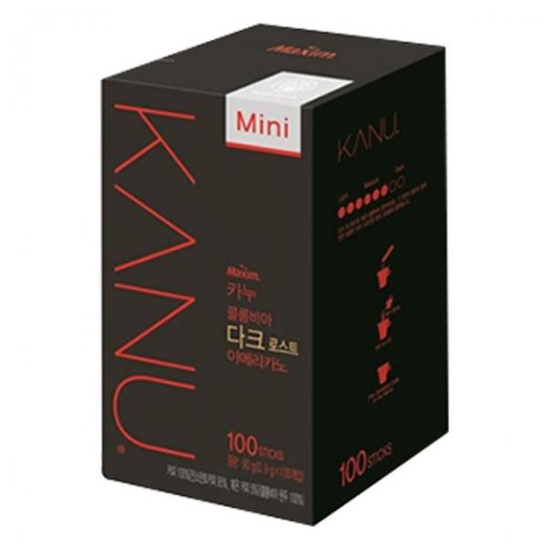 맥심 미니 카누 콜롬비아 다크로스트아메리카노 100T BP