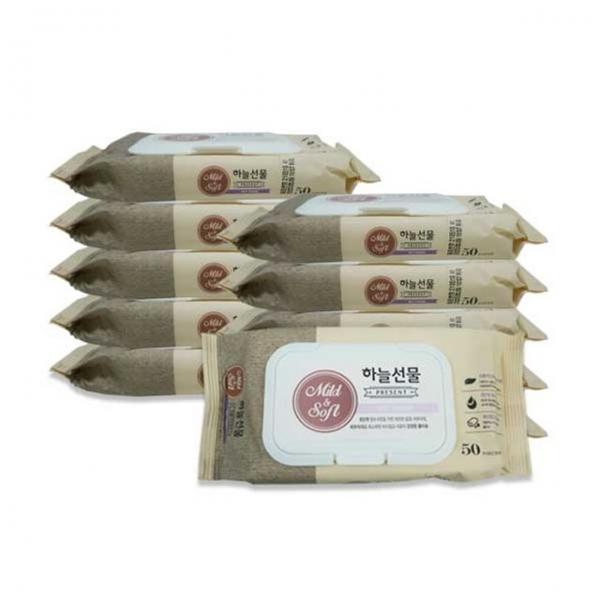 하늘선물물티슈50매캡형_0888