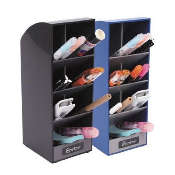 아카데미 펜꽂이 MW-626 청색(스텐드형 77x85x210mm)