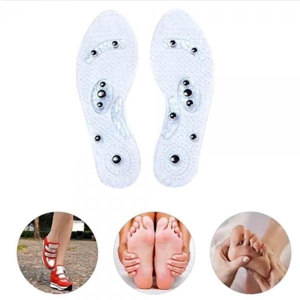 마그네틱실리콘인솔 신발 패드 마사지 깔창 쿠션 발