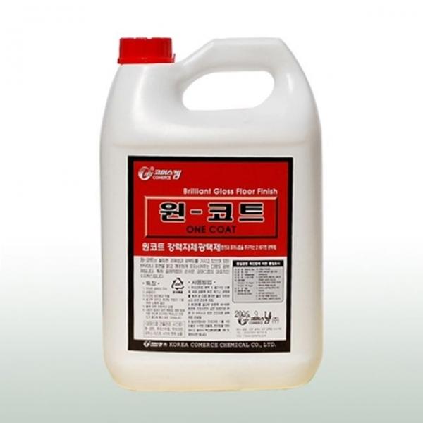 바닥관리용 원코트 왁스 3.75L 바닥광택제