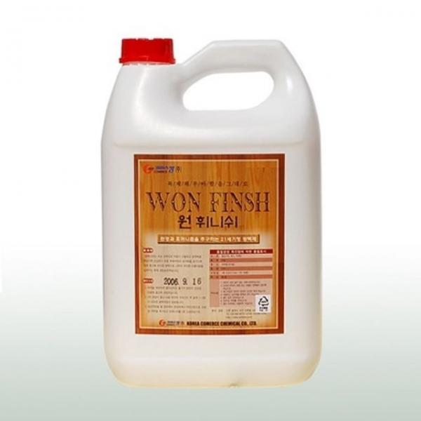 바닥청소용 원휘니쉬 3.75L 목재바닥용 광택제