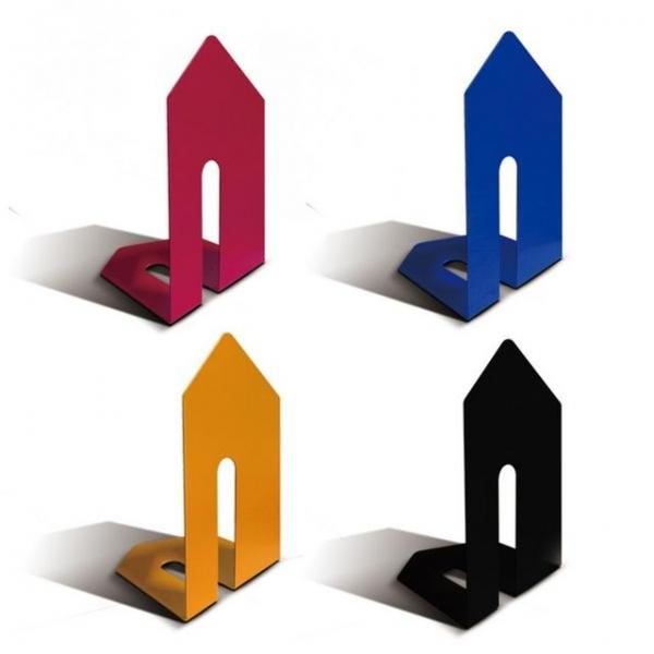 스틸 북엔드 L형 MB117(120x135x180mm 2ea 색상랜덤)