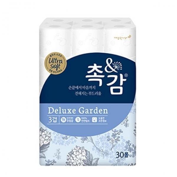 촉감 디럭스가든 소프트 화장지 30m 30롤